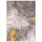 World Rug Gallery Bari Contemporary Abstract Art Area Rug 5' X 7' Yellow 4055YELLOW5X7 - alternate 4